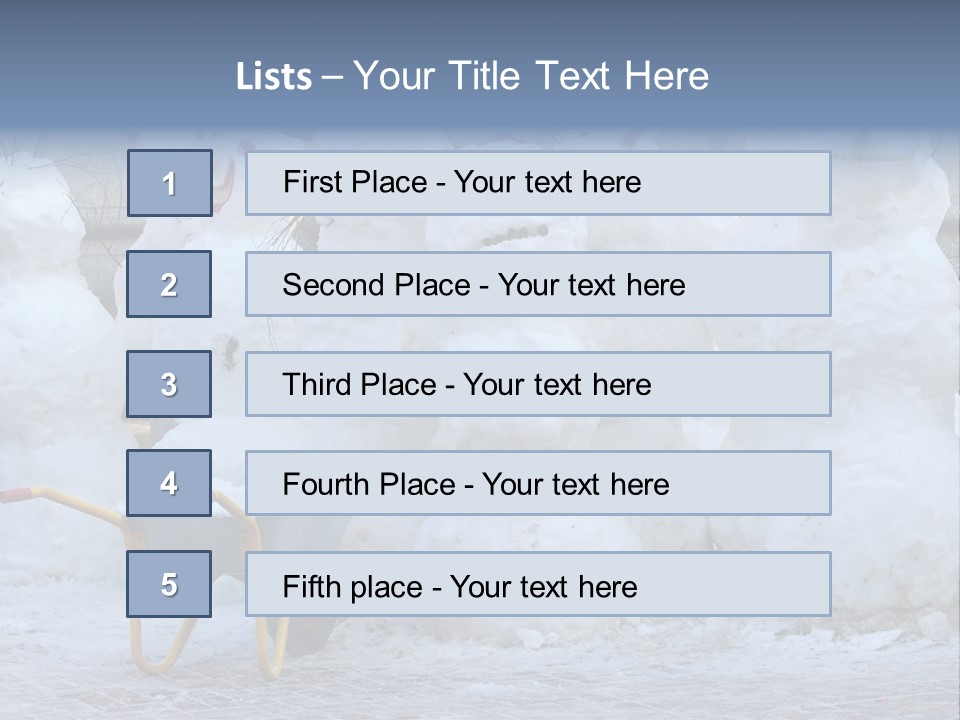 Snowballs-Tradition Al A Winter Entertainment PowerPoint Template