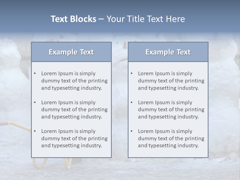Snowballs-Tradition Al A Winter Entertainment PowerPoint Template
