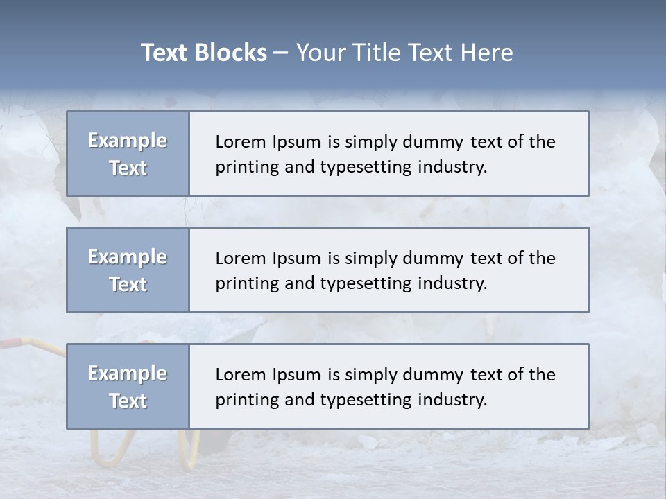 Snowballs-Tradition Al A Winter Entertainment PowerPoint Template