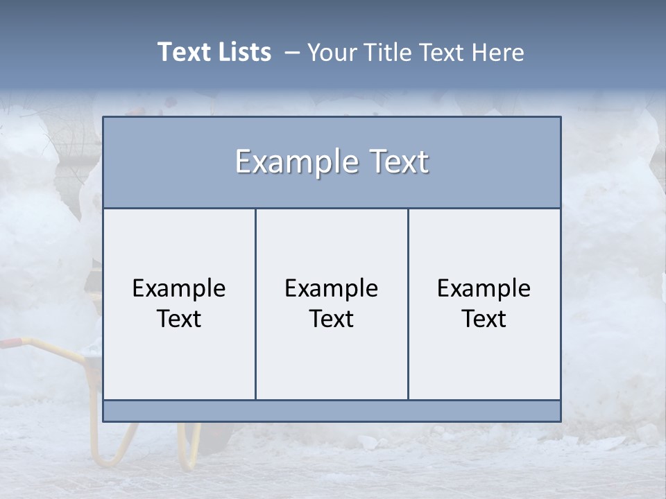Snowballs-Tradition Al A Winter Entertainment PowerPoint Template