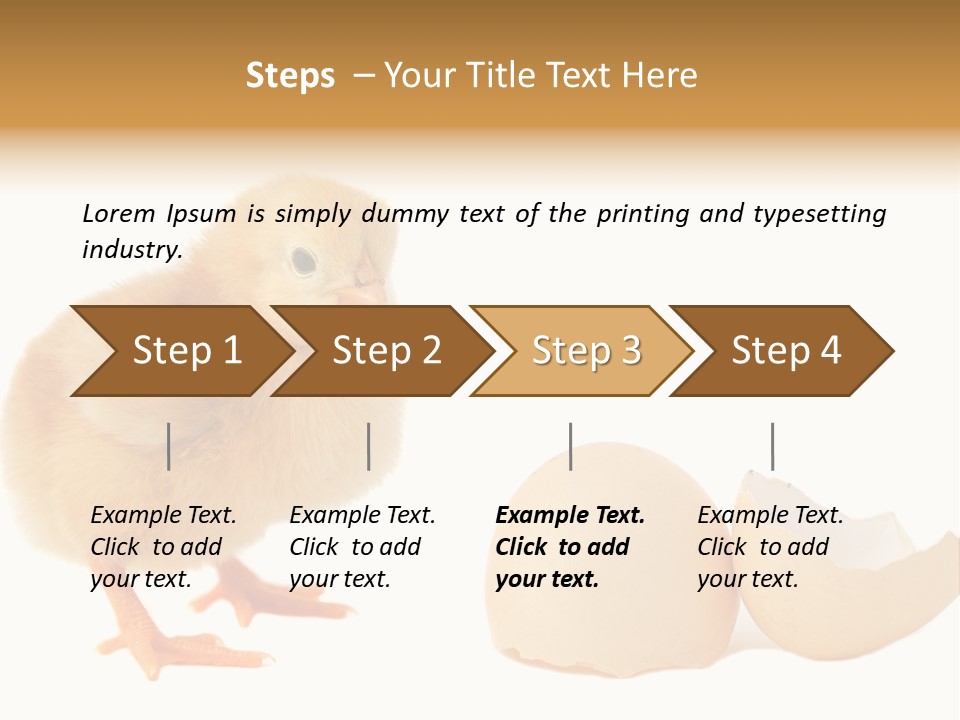 The Chick And The Egg PowerPoint Template
