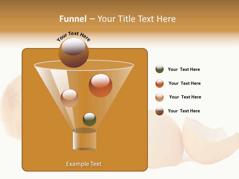 The Chick And The Egg PowerPoint Template