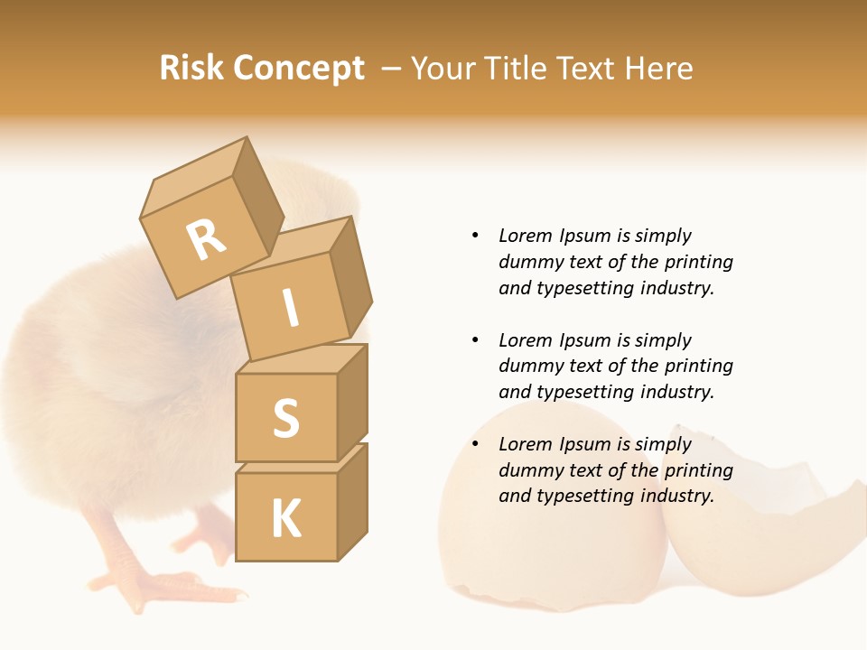 The Chick And The Egg PowerPoint Template