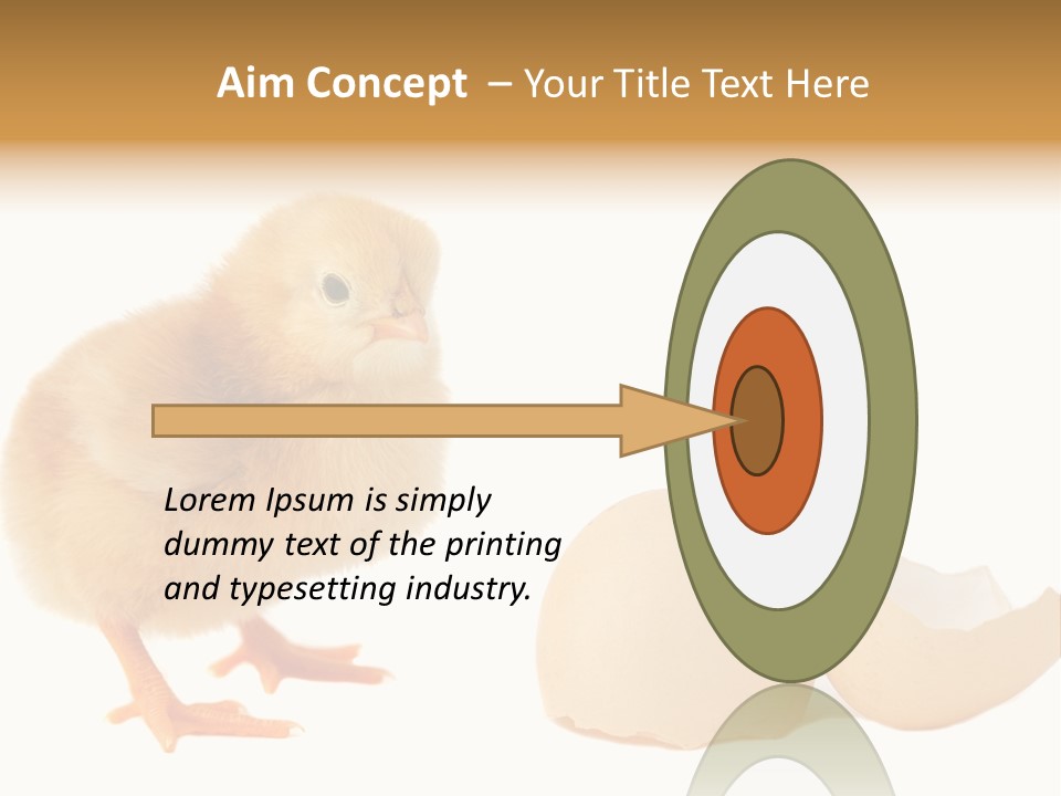 The Chick And The Egg PowerPoint Template