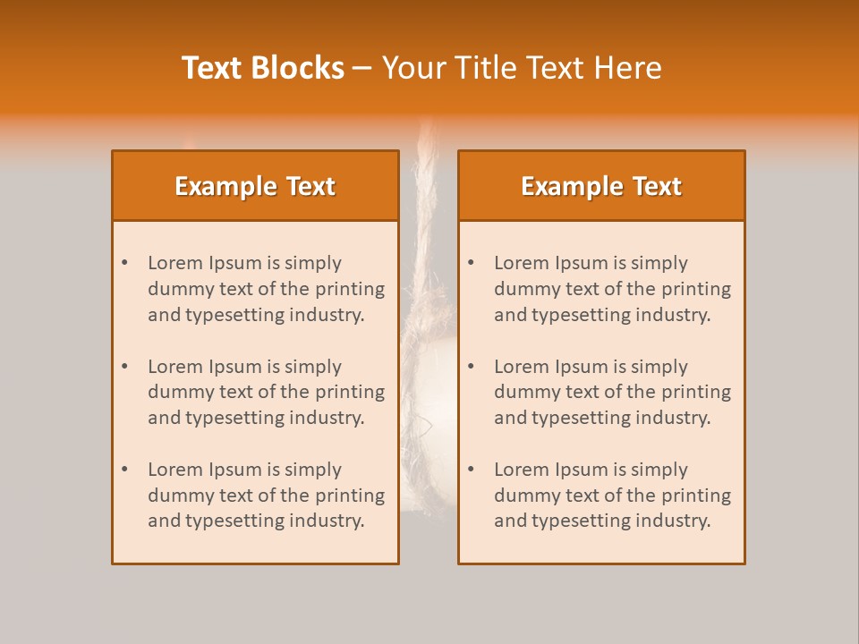 Candle Burning On Two Sides, As A Metaphor For Burn-Out PowerPoint Template