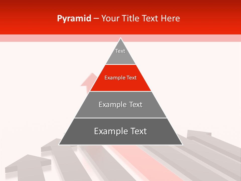 Arrows (From 3D Arrows Set) PowerPoint Template