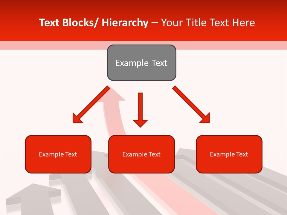 Arrows (From 3D Arrows Set) PowerPoint Template