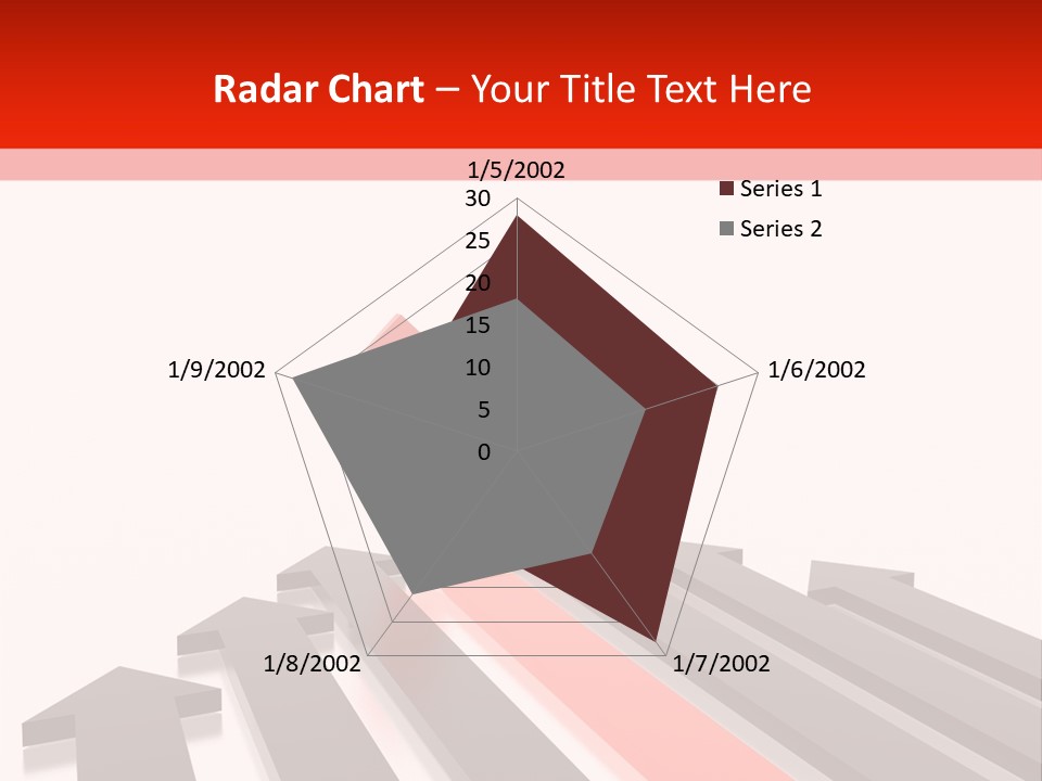 Arrows (From 3D Arrows Set) PowerPoint Template
