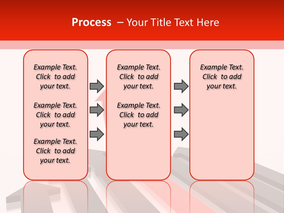 Arrows (From 3D Arrows Set) PowerPoint Template
