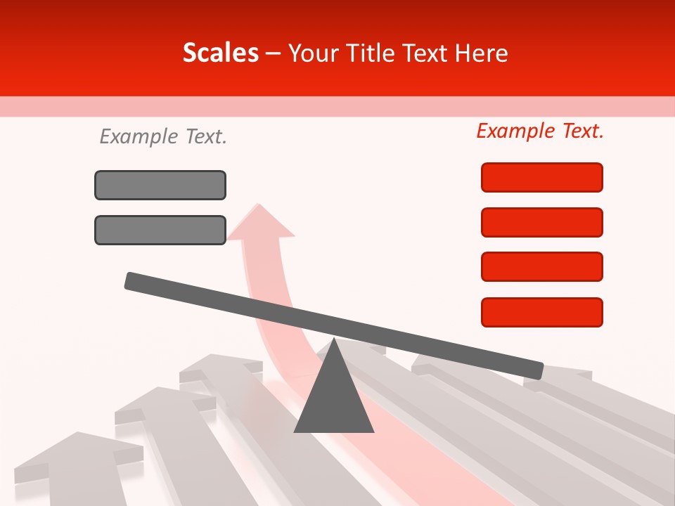 Arrows (From 3D Arrows Set) PowerPoint Template