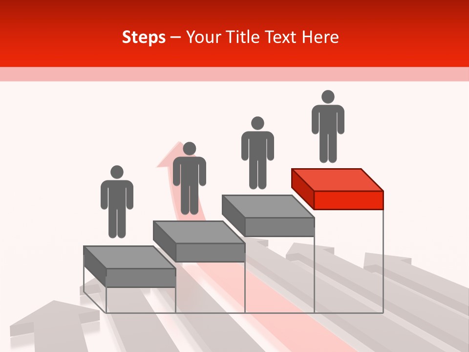 Arrows (From 3D Arrows Set) PowerPoint Template