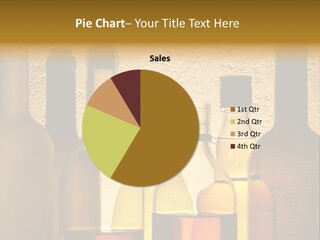 Bottles With Alcohol PowerPoint Template