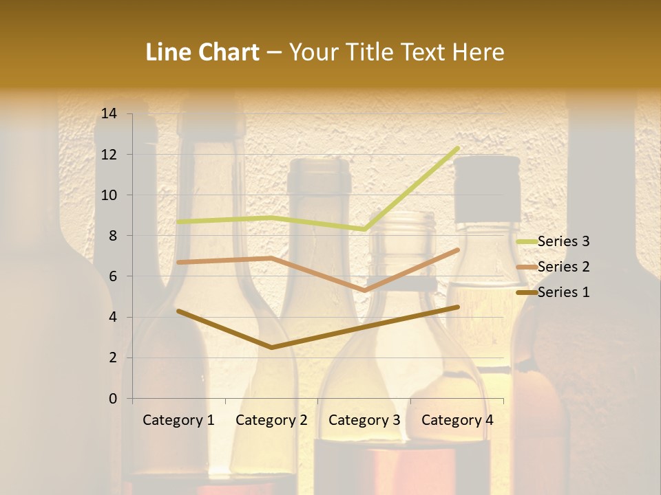 Bottles With Alcohol PowerPoint Template