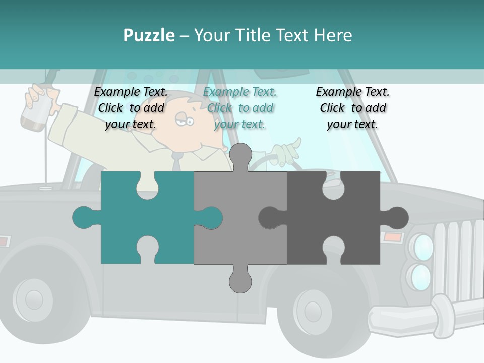 Drinking And Driving PowerPoint Template