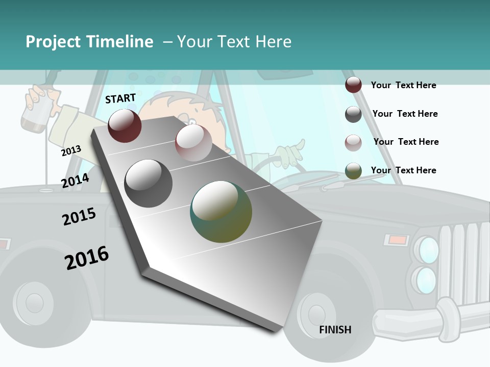 Drinking And Driving PowerPoint Template