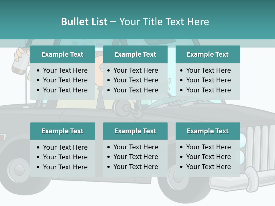 Drinking And Driving PowerPoint Template