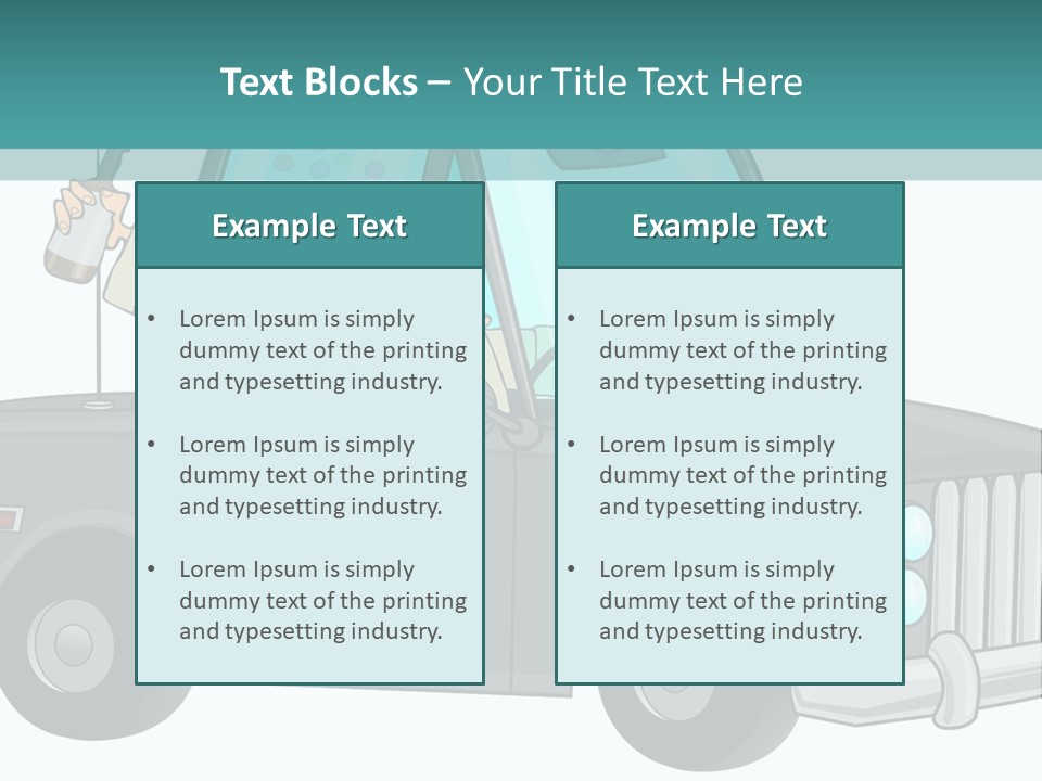 Drinking And Driving PowerPoint Template