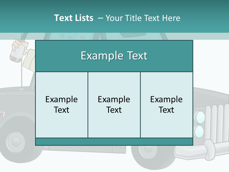 Drinking And Driving PowerPoint Template