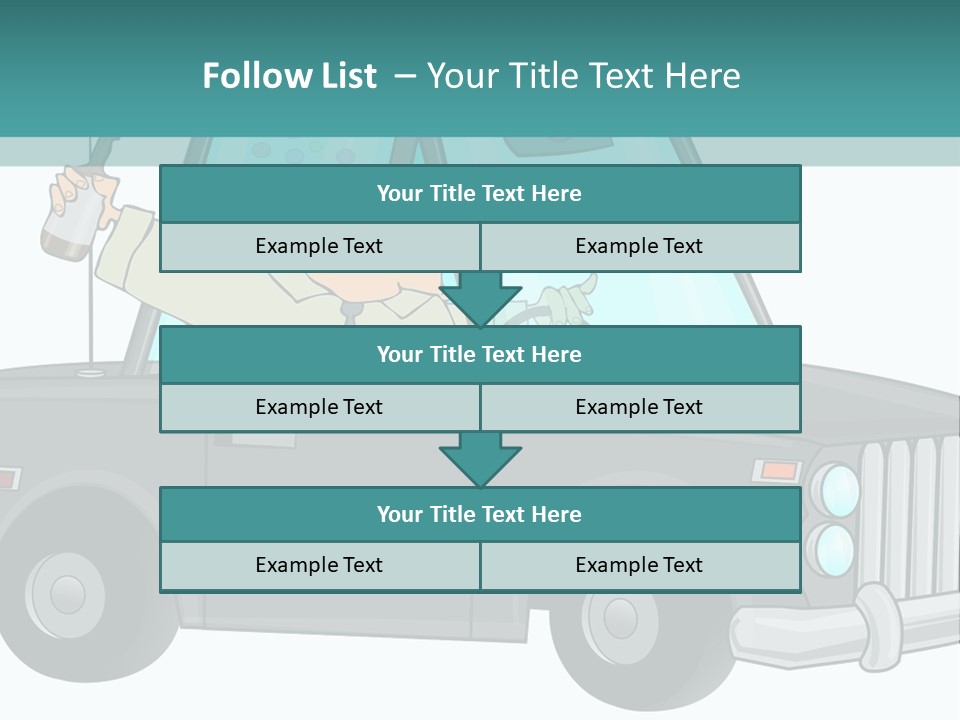 Drinking And Driving PowerPoint Template