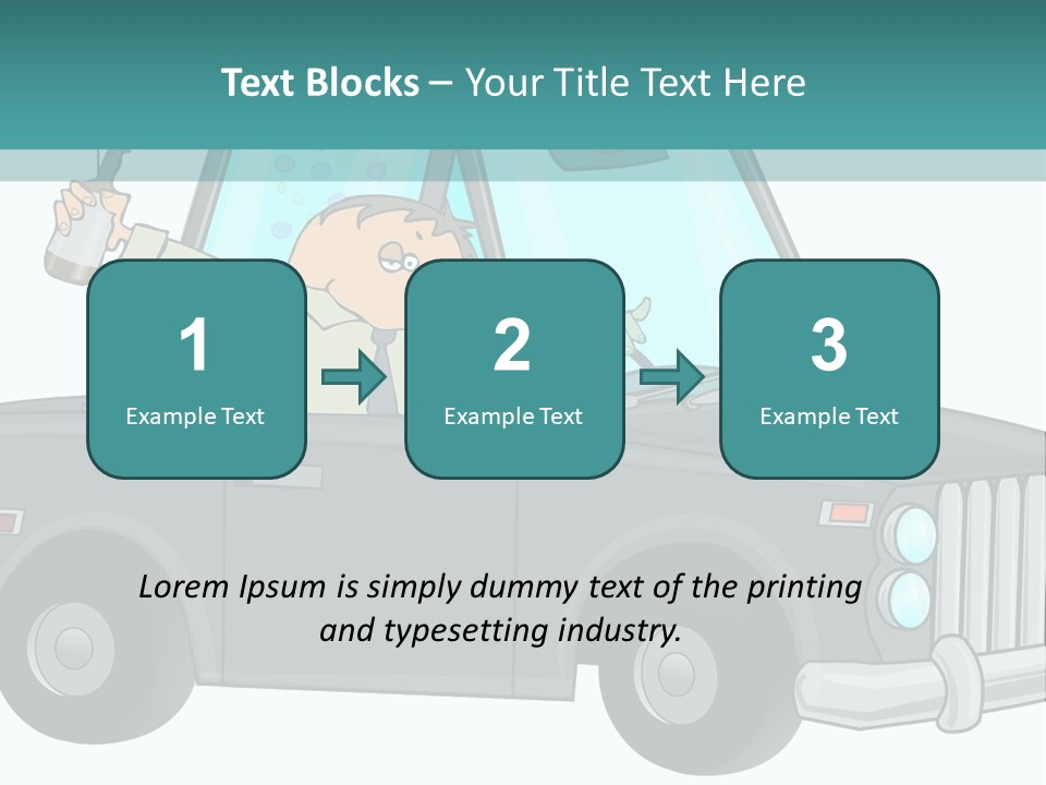 Drinking And Driving PowerPoint Template