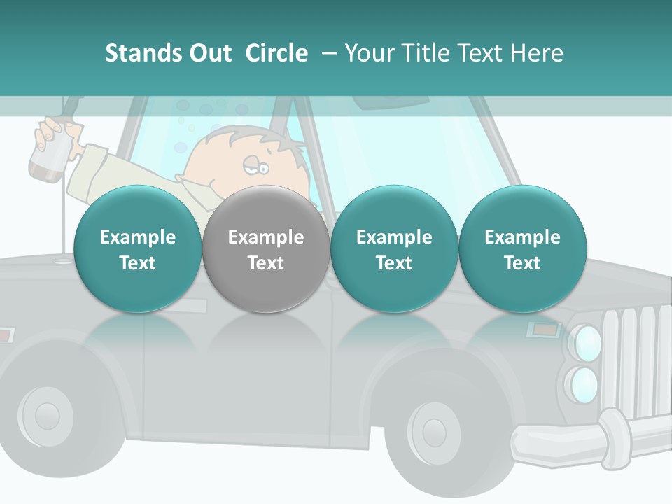 Drinking And Driving PowerPoint Template
