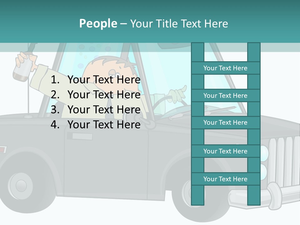 Drinking And Driving PowerPoint Template