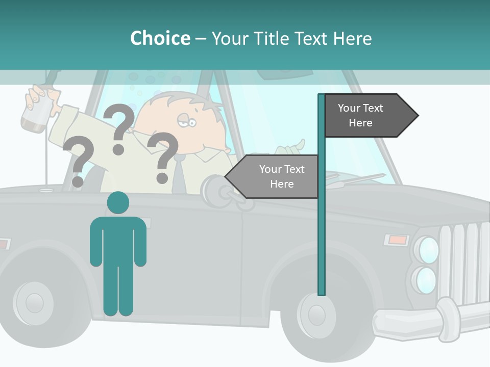 Drinking And Driving PowerPoint Template