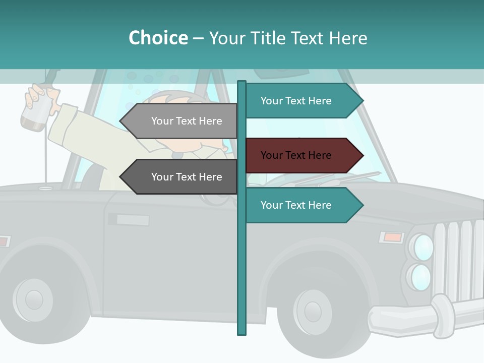 Drinking And Driving PowerPoint Template