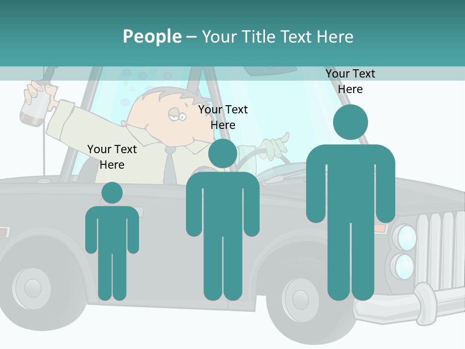Drinking And Driving PowerPoint Template