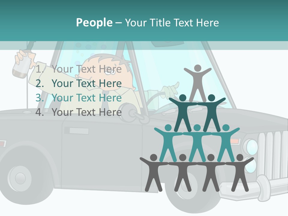 Drinking And Driving PowerPoint Template
