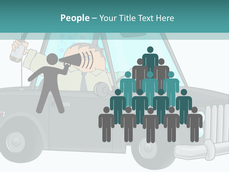 Drinking And Driving PowerPoint Template