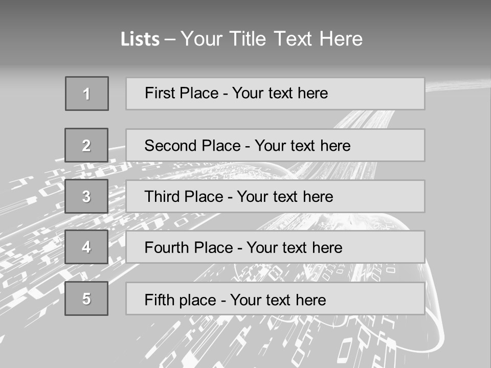 A Black And White Photo Of A Computer Screen PowerPoint Template