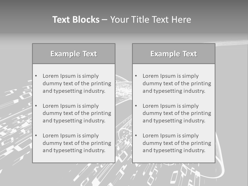 A Black And White Photo Of A Computer Screen PowerPoint Template