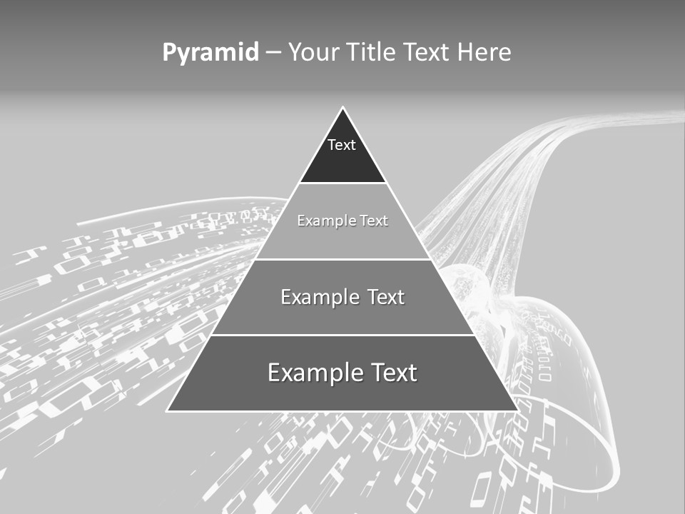 A Black And White Photo Of A Computer Screen PowerPoint Template