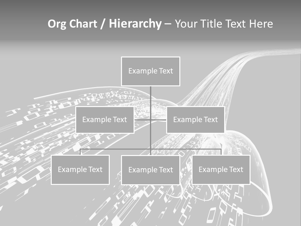 A Black And White Photo Of A Computer Screen PowerPoint Template