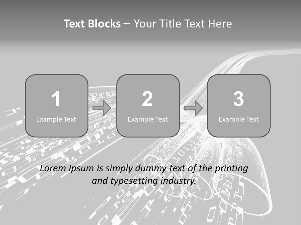 A Black And White Photo Of A Computer Screen PowerPoint Template