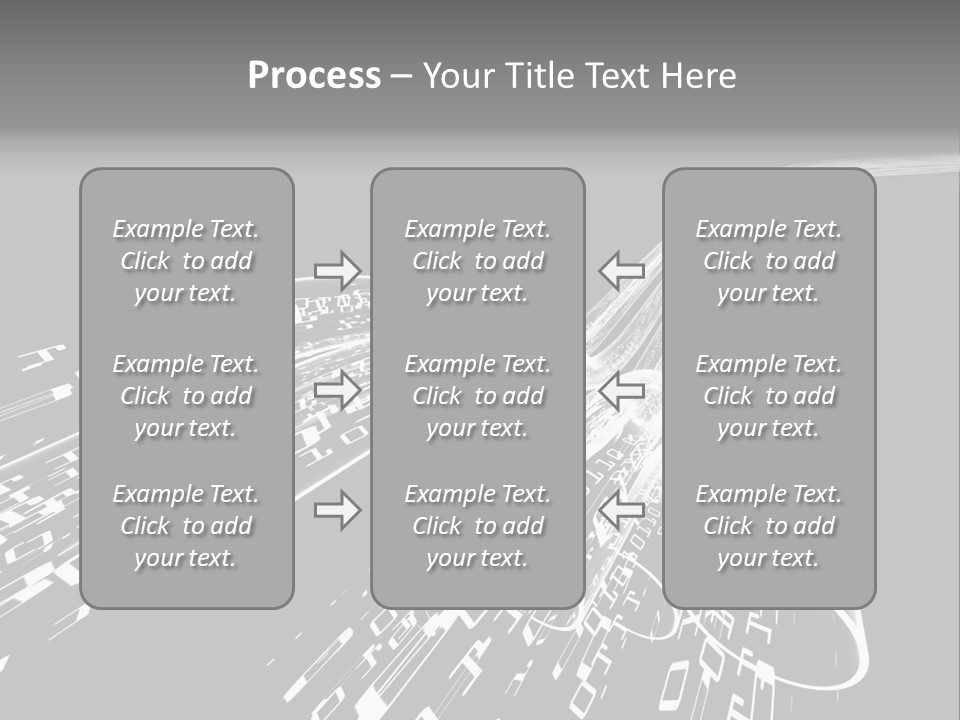 A Black And White Photo Of A Computer Screen PowerPoint Template