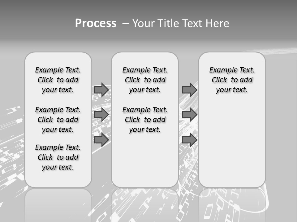 A Black And White Photo Of A Computer Screen PowerPoint Template