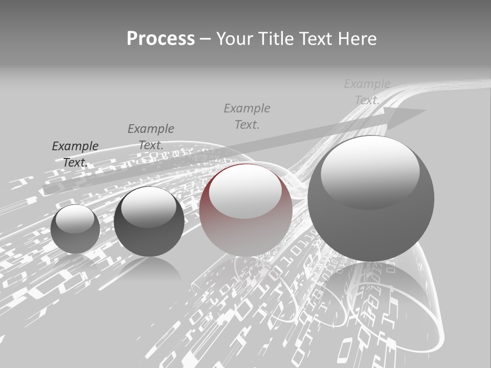 A Black And White Photo Of A Computer Screen PowerPoint Template