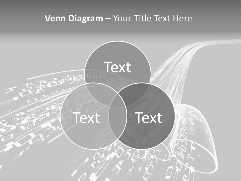 A Black And White Photo Of A Computer Screen PowerPoint Template