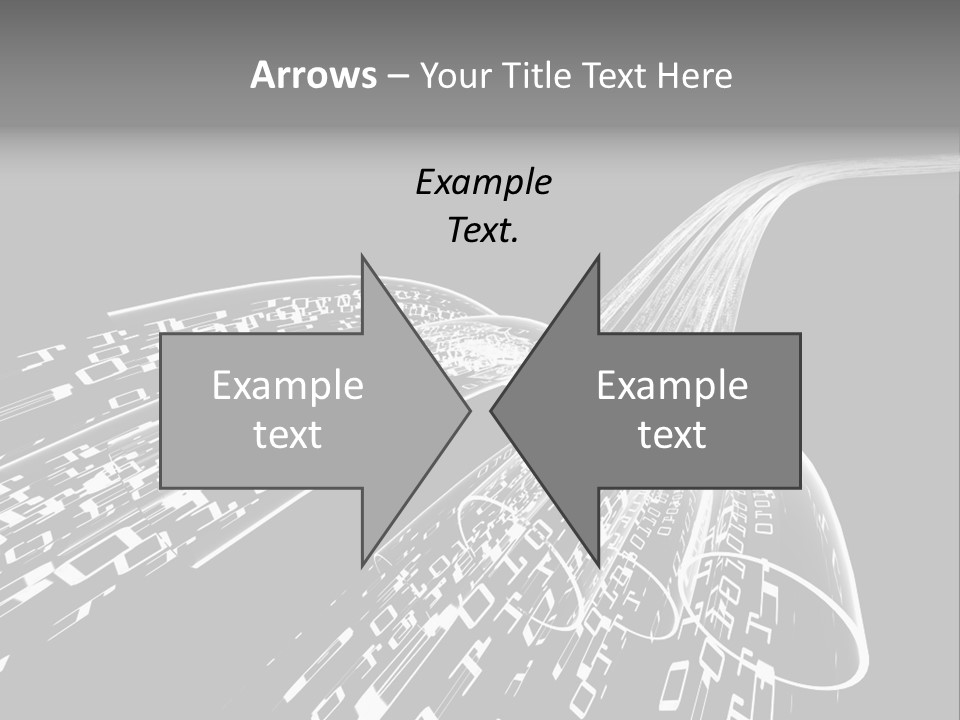 A Black And White Photo Of A Computer Screen PowerPoint Template