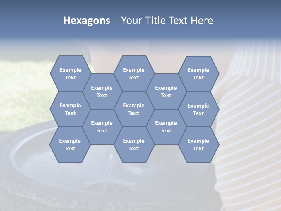 Water Fountain PowerPoint Template