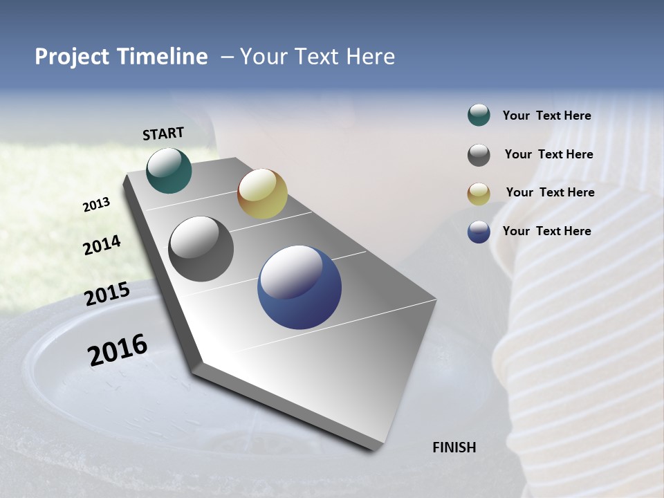 Water Fountain PowerPoint Template