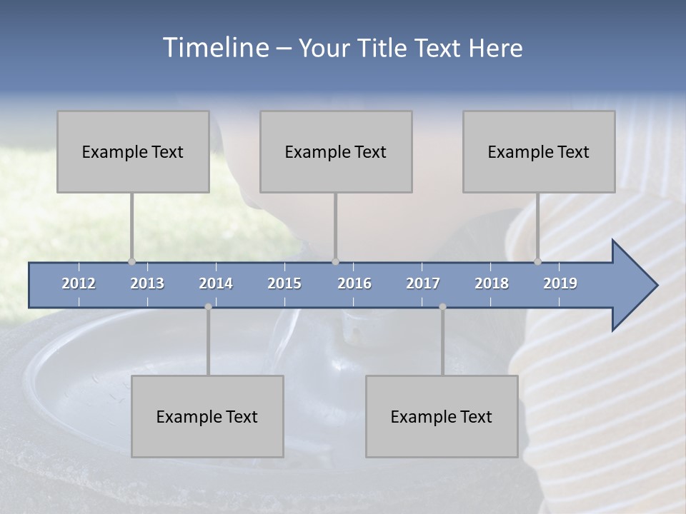 Water Fountain PowerPoint Template