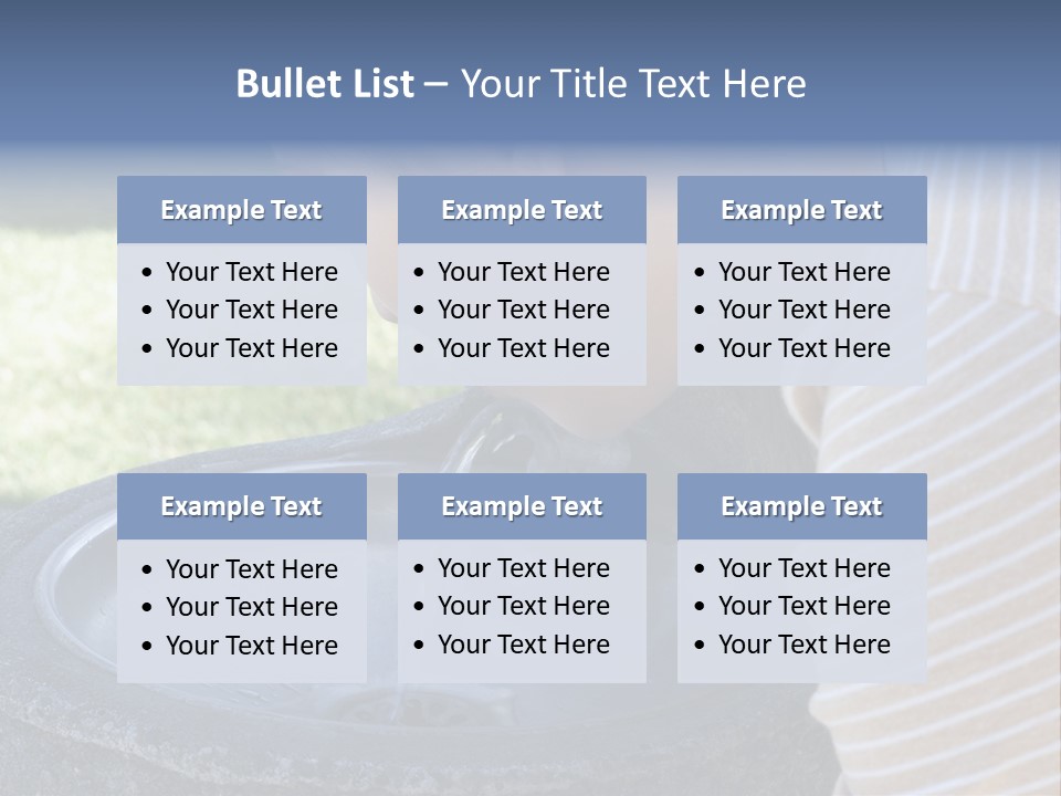 Water Fountain PowerPoint Template