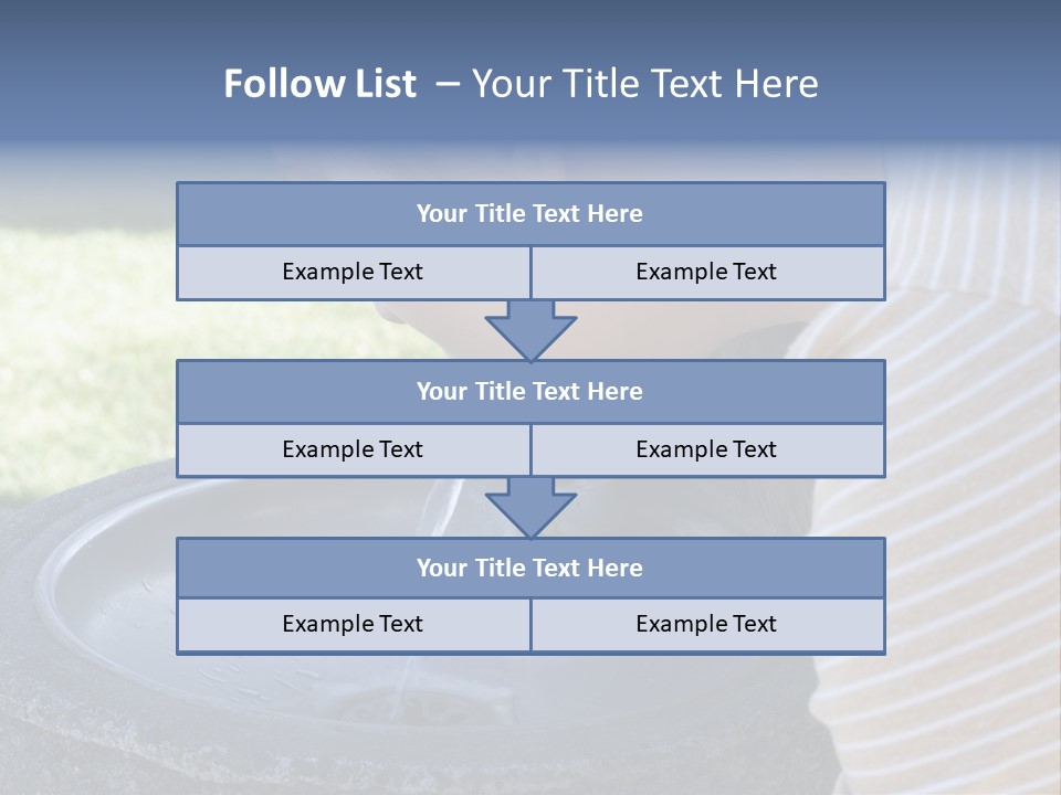 Water Fountain PowerPoint Template
