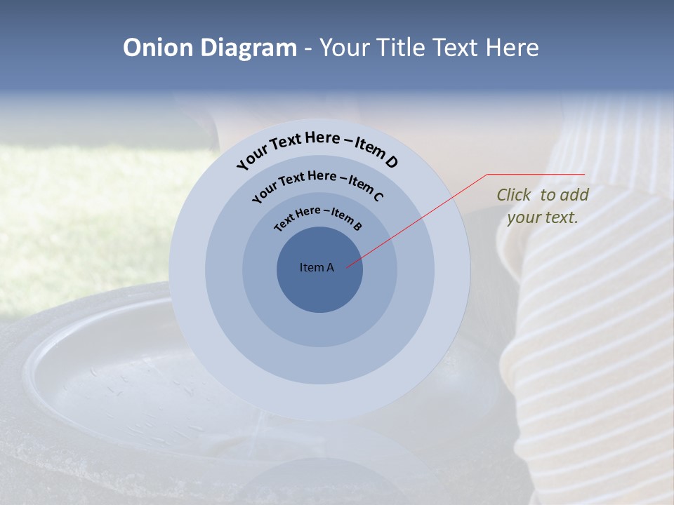 Water Fountain PowerPoint Template