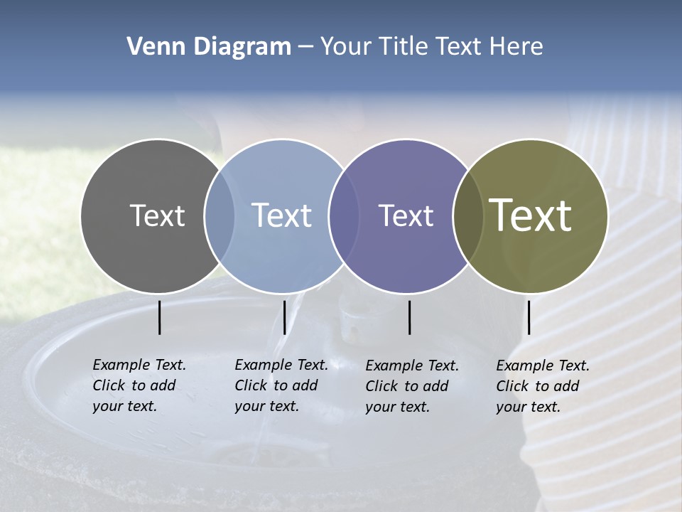 Water Fountain PowerPoint Template