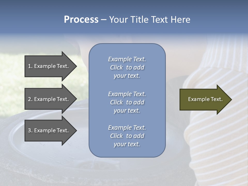 Water Fountain PowerPoint Template