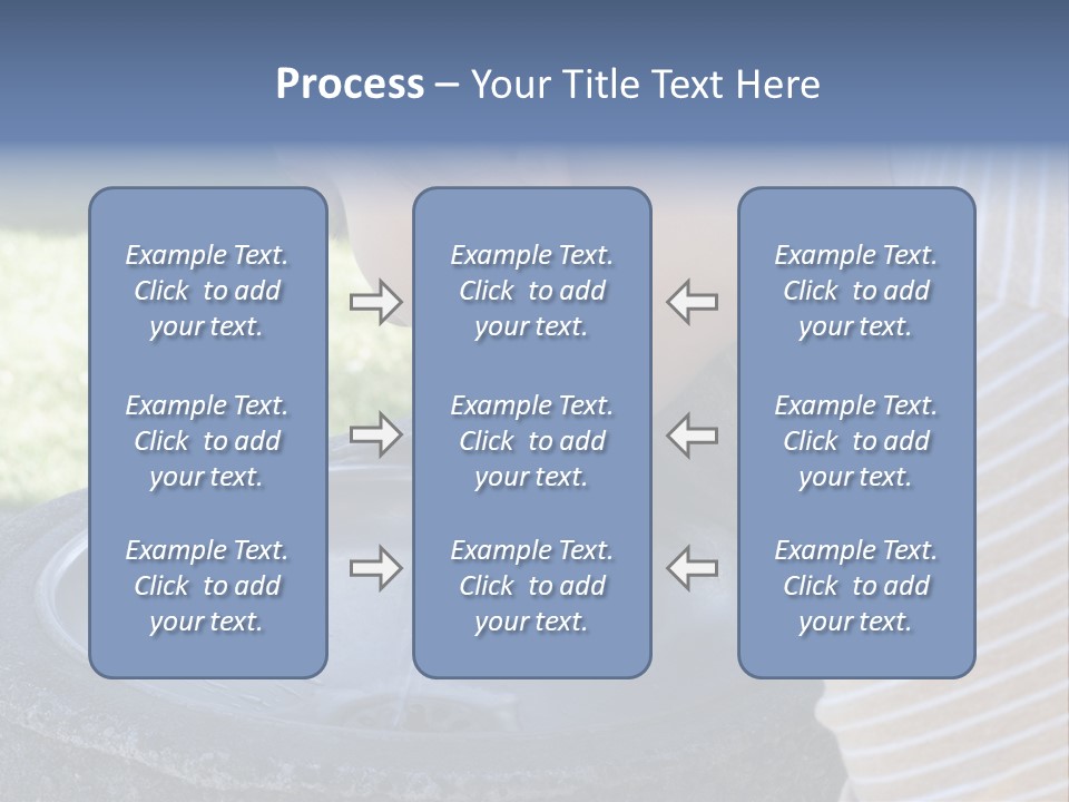Water Fountain PowerPoint Template